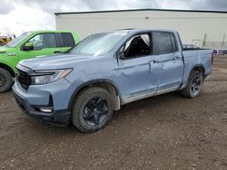Salvage cars for sale from Copart Rocky View County, AB: 2022 Honda Ridgeline Black Edition