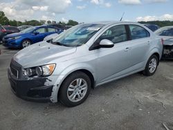 Salvage cars for sale at Cahokia Heights, IL auction: 2013 Chevrolet Sonic LT