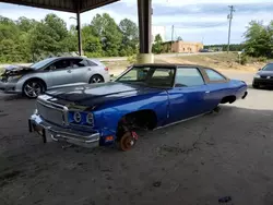 Salvage cars for sale at Gaston, SC auction: 1976 Chevrolet Impala CUS