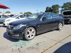 Salvage cars for sale from Copart Sacramento, CA: 2012 Mercedes-Benz C 250