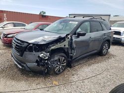 Salvage cars for sale at Hueytown, AL auction: 2024 Nissan Pathfinder SL