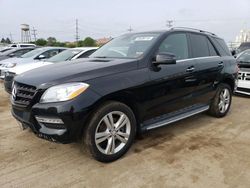 Mercedes-Benz salvage cars for sale: 2015 Mercedes-Benz ML 350 4matic