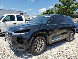 Salvage cars for sale from Copart Opa Locka, FL: 2020 Hyundai Santa FE SEL