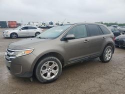 Salvage cars for sale at Indianapolis, IN auction: 2012 Ford Edge SEL