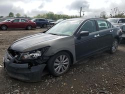 Salvage cars for sale from Copart Hillsborough, NJ: 2011 Honda Accord EXL
