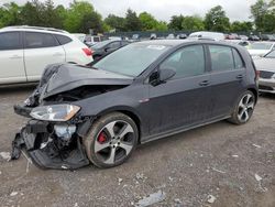 Salvage cars for sale at Madisonville, TN auction: 2017 Volkswagen GTI S