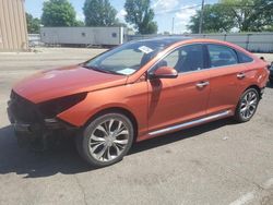 Salvage cars for sale at Moraine, OH auction: 2015 Hyundai Sonata Sport