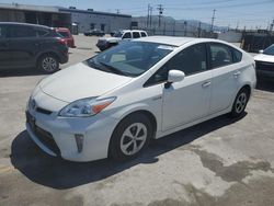 Salvage cars for sale from Copart Sun Valley, CA: 2015 Toyota Prius