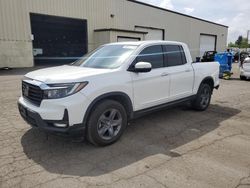 Salvage cars for sale at Woodburn, OR auction: 2021 Honda Ridgeline RTL