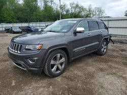 Salvage cars for sale at West Mifflin, PA auction: 2014 Jeep Grand Cherokee Overland