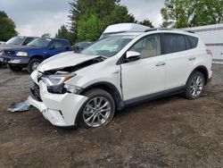 Salvage cars for sale from Copart Finksburg, MD: 2018 Toyota Rav4 HV Limited