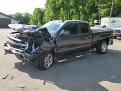 Salvage cars for sale at East Granby, CT auction: 2015 Chevrolet Silverado K1500 LT