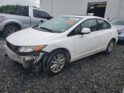 Salvage cars for sale from Copart Windsor, NJ: 2012 Honda Civic EX