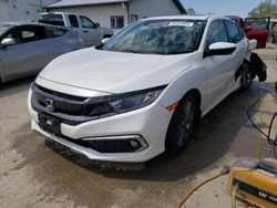 Salvage cars for sale from Copart Pekin, IL: 2019 Honda Civic EX