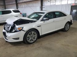 Salvage cars for sale at Des Moines, IA auction: 2012 Ford Taurus Limited