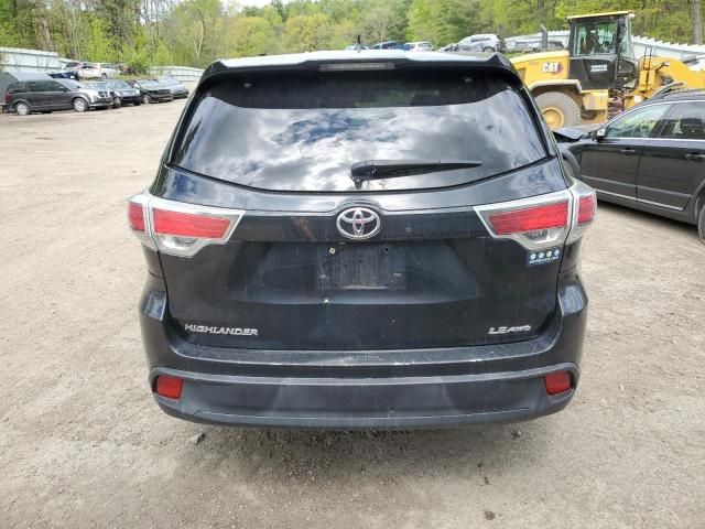 2014 Toyota Highlander LE