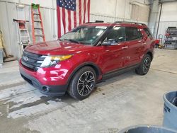 Salvage cars for sale from Copart Mcfarland, WI: 2014 Ford Explorer Sport