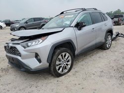 Salvage cars for sale at Houston, TX auction: 2019 Toyota Rav4 Limited