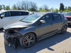 Salvage cars for sale at Portland, OR auction: 2018 Ford Focus ST