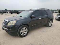 Salvage cars for sale at auction: 2007 GMC Acadia SLE