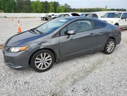 Salvage cars for sale from Copart Fairburn, GA: 2012 Honda Civic EX