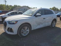 Salvage cars for sale at York Haven, PA auction: 2022 Audi Q5 Premium 45