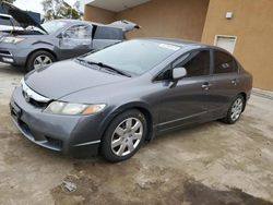 Salvage cars for sale from Copart Hayward, CA: 2010 Honda Civic LX