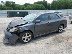 Salvage cars for sale from Copart Augusta, GA: 2011 Toyota Corolla Base