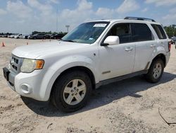 Salvage cars for sale from Copart Houston, TX: 2008 Ford Escape HEV