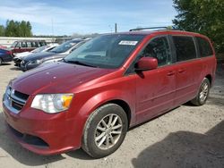 Salvage cars for sale at Arlington, WA auction: 2015 Dodge Grand Caravan SXT