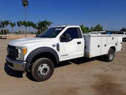Salvage trucks for sale at Colton, CA auction: 2017 Ford F450 Super Duty