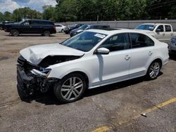 Volkswagen salvage cars for sale: 2017 Volkswagen Jetta SEL