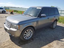 Salvage cars for sale from Copart Mcfarland, WI: 2011 Land Rover Range Rover HSE Luxury