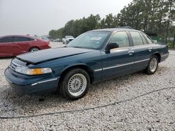 Salvage cars for sale from Copart Houston, TX: 1997 Ford Crown Victoria LX