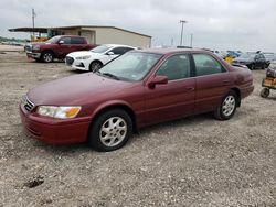 Salvage cars for sale at Temple, TX auction: 2000 Toyota Camry LE