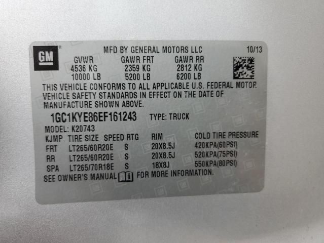 2014 Chevrolet Silverado K2500 Heavy Duty LTZ