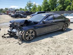 Salvage cars for sale at Waldorf, MD auction: 2017 Mercedes-Benz S 550E
