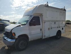 Salvage cars for sale from Copart Pennsburg, PA: 2005 Ford Econoline E350 Super Duty Cutaway Van