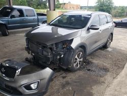 Salvage cars for sale at Gaston, SC auction: 2016 KIA Sorento EX