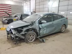Salvage cars for sale from Copart Columbia, MO: 2019 Toyota Prius