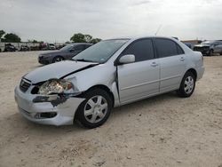 Salvage cars for sale at Haslet, TX auction: 2006 Toyota Corolla CE