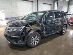 Honda Pilot exl salvage cars for sale: 2021 Honda Pilot EXL