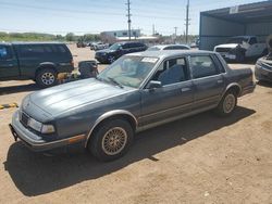 Salvage cars for sale from Copart Colorado Springs, CO: 1987 Oldsmobile Cutlass Ciera Brougham