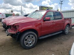 Salvage cars for sale at Chicago Heights, IL auction: 2010 Ford Explorer Sport Trac Limited