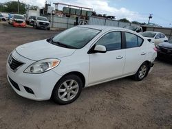 Salvage cars for sale at Kapolei, HI auction: 2013 Nissan Versa S