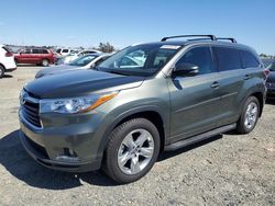 Salvage cars for sale from Copart Antelope, CA: 2016 Toyota Highlander Limited