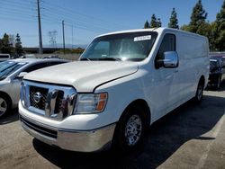 Salvage trucks for sale at Rancho Cucamonga, CA auction: 2012 Nissan NV 2500