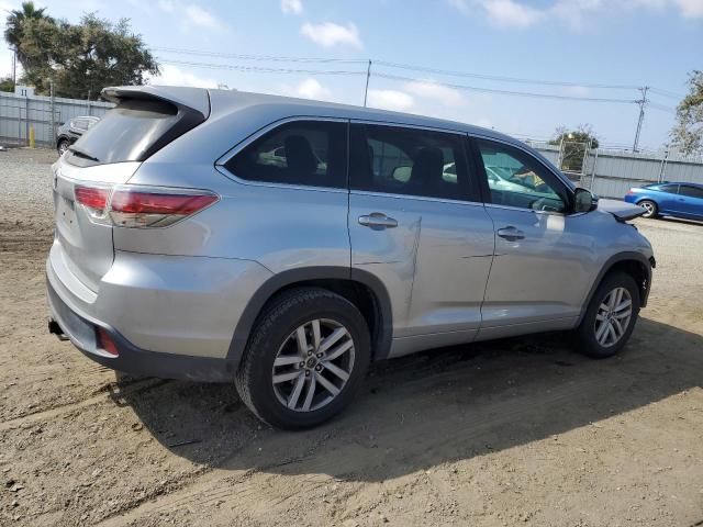 2016 Toyota Highlander LE