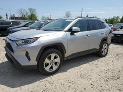 Salvage cars for sale from Copart Lansing, MI: 2021 Toyota Rav4 XLE Premium