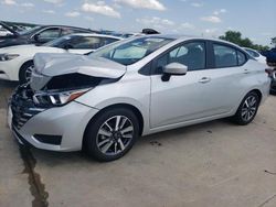 Salvage cars for sale from Copart Grand Prairie, TX: 2023 Nissan Versa SV